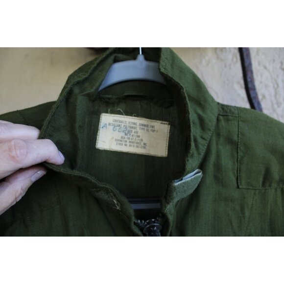 Flight Suit Vintage Summer coveralls 40L 94070 CS FRP1 - Picture 4 of 7